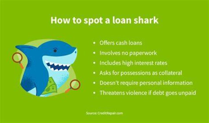 Can you borrow money from a loan shark?