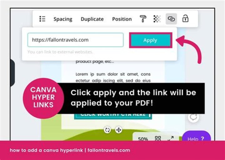 Can you insert hyperlink in InDesign?