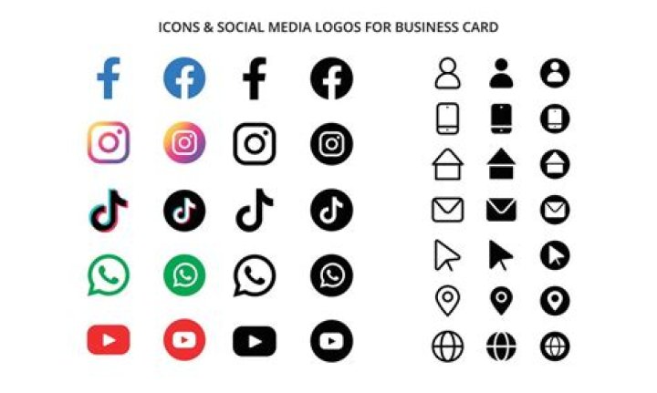 Can you use social media icons on business cards?