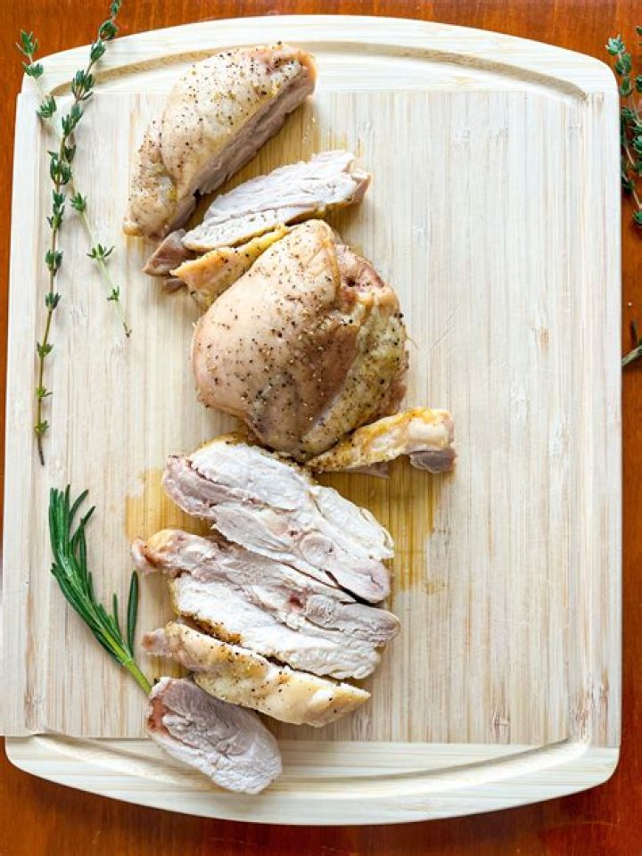 Do you cook chicken first before putting soup?