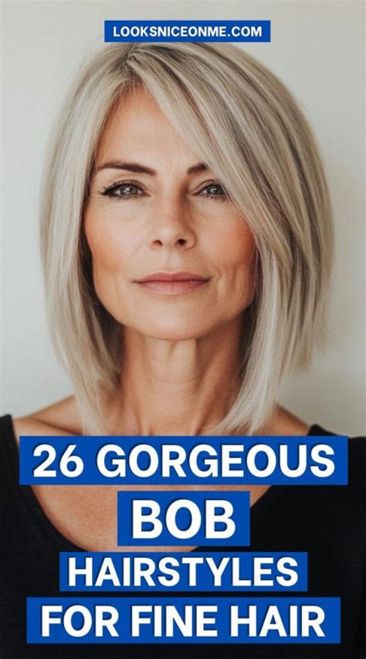 Does bob cut look good on thin hair?