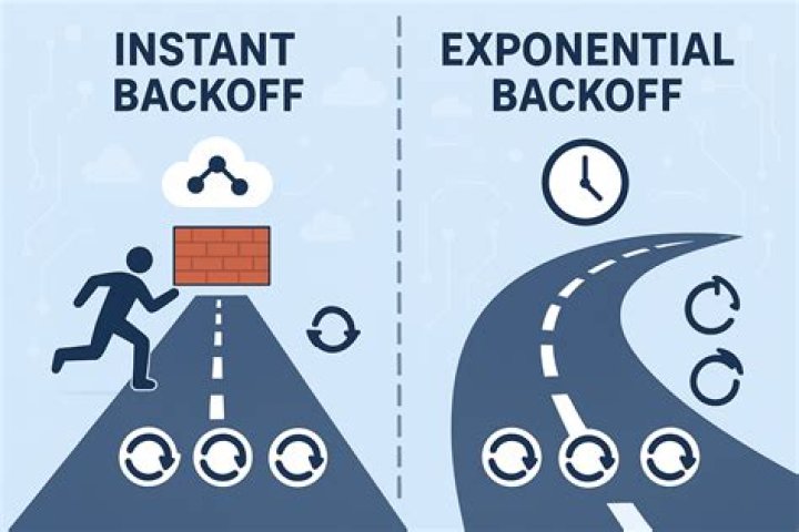 Does CSMA CA use exponential backoff?