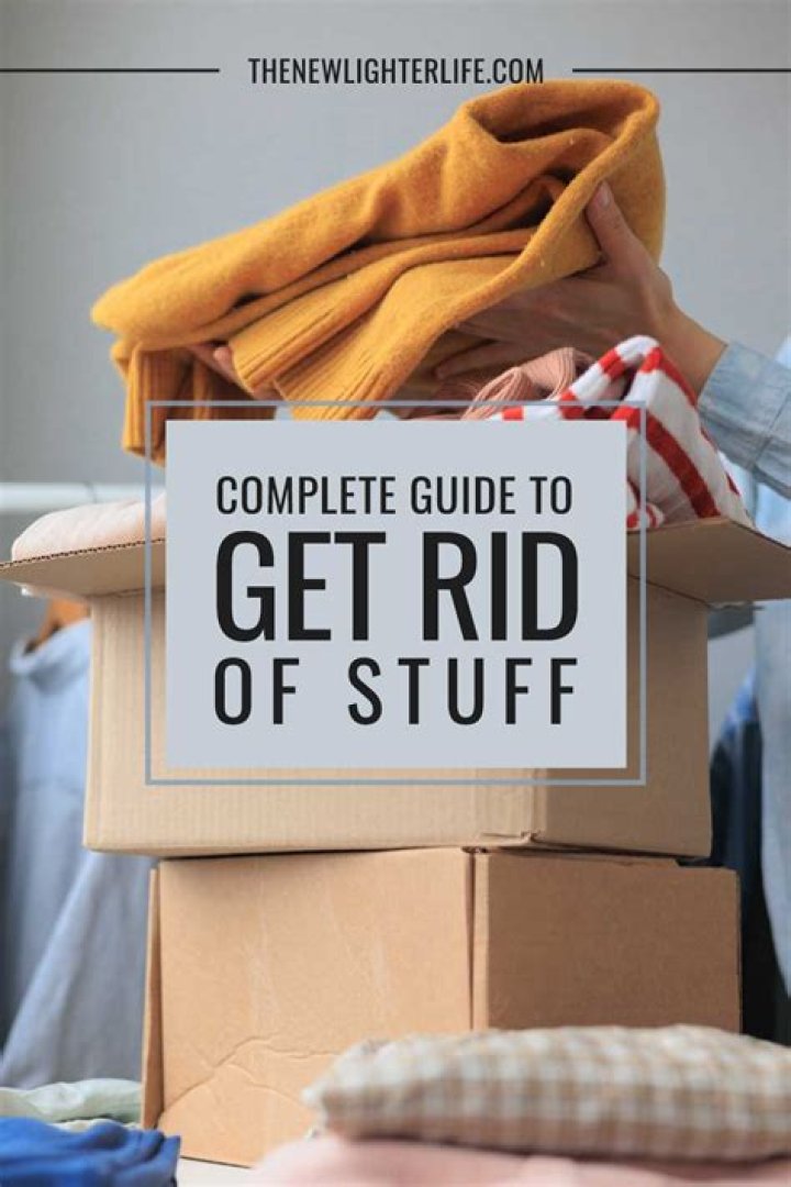 Does getting rid of stuff make you happy?