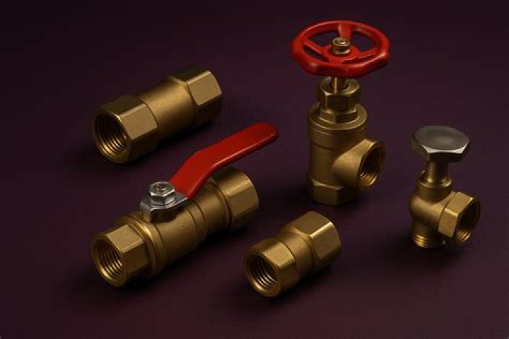 How are brass valves manufactured?