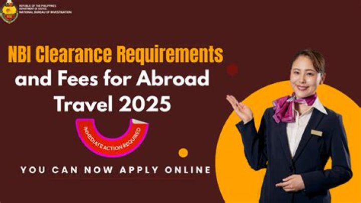 How can I apply for NBI abroad online?