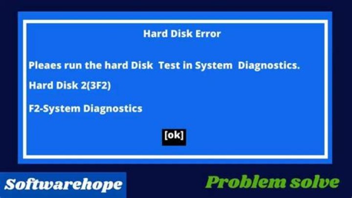 How do I fix a 3F0 hard drive?