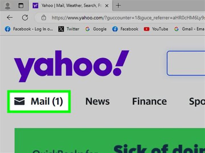 How do I get the tool bar on Yahoo Mail?