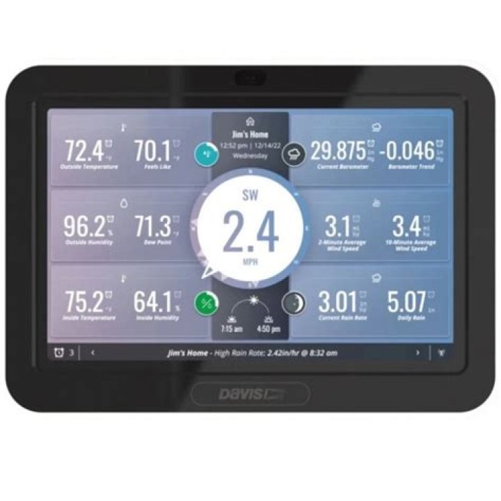 How do I reset my Davis Vantage Vue?