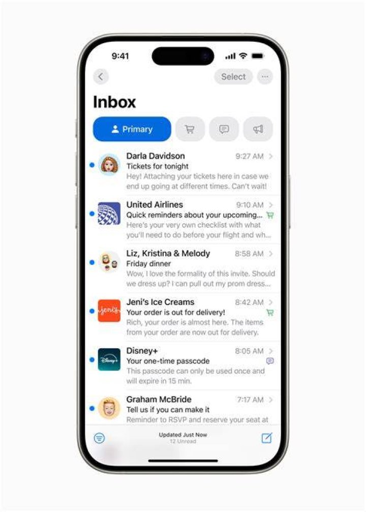 How do I unhide Mail app on iPhone?