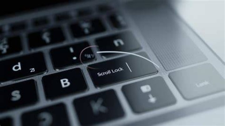 How do I unlock Scroll Lock on Mac?