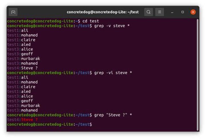 How do I use grep to find a file?