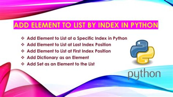 How do you add an element to a list in Python?
