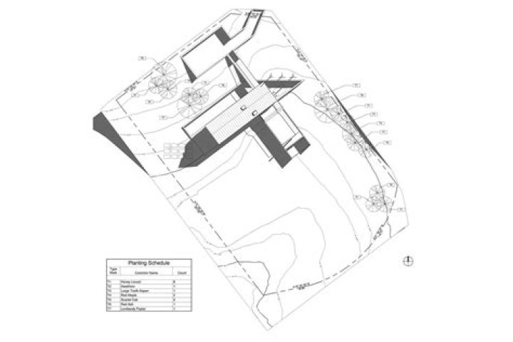 How do you draw up a site plan?