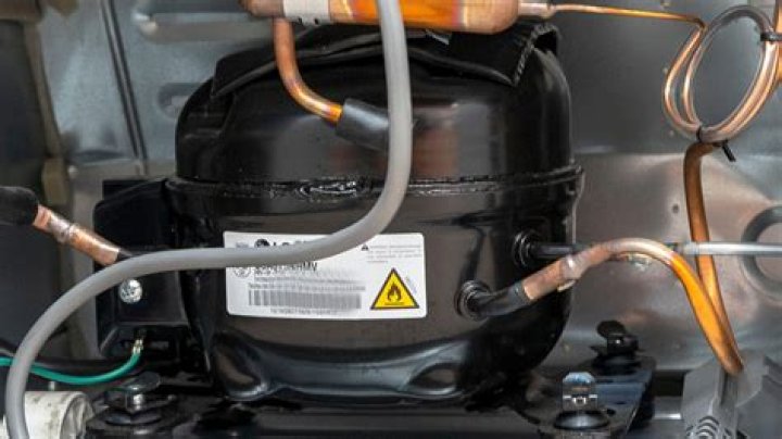 How do you fix a refrigerator compressor that overheats?