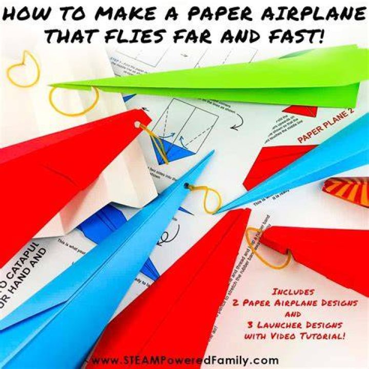 How far can a paper airplane fly science project?