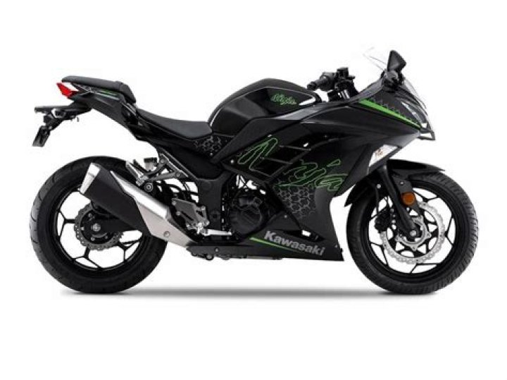 How fast can a Ninja 300 go in first gear?