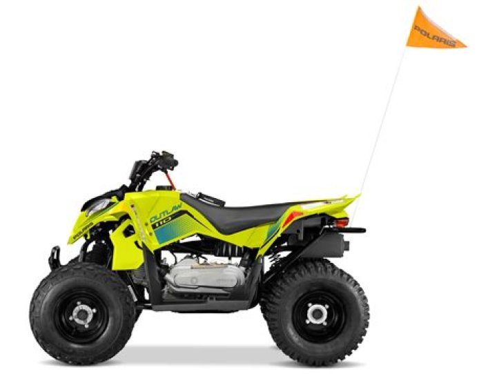 How fast does a 110 Polaris go?