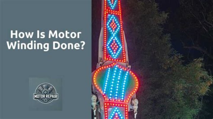 How is motor rewinding done?