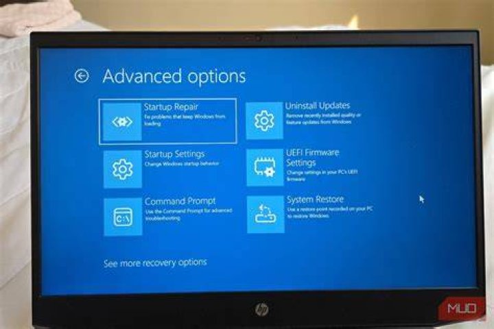 How long does a HP system recovery take?