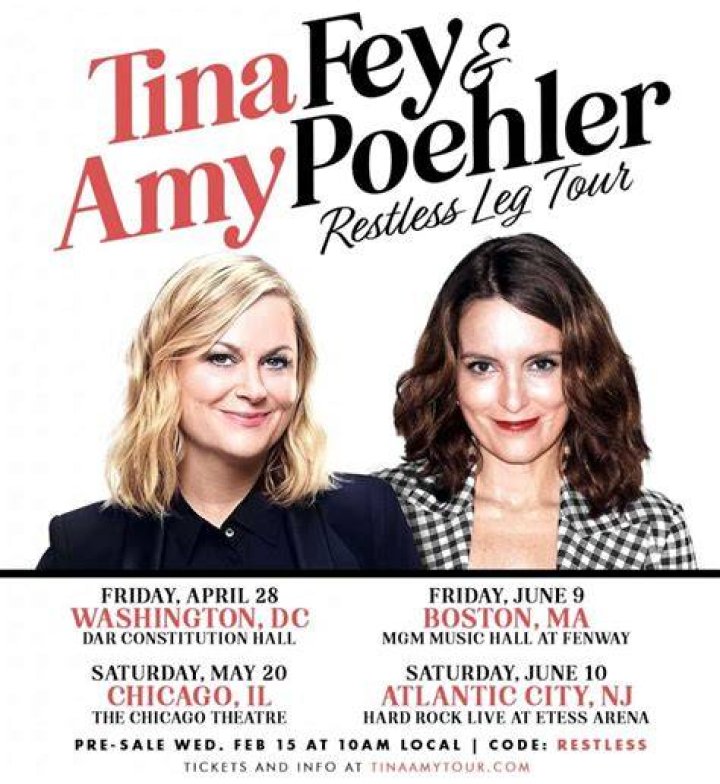 How many movies have Tina Fey and Amy Poehler done together?