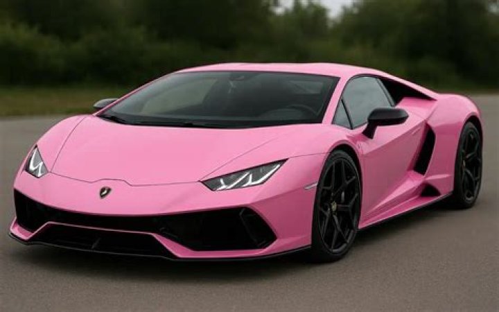How much is a pink Lamborghini?