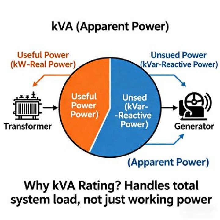 How much is kVA in MVA?
