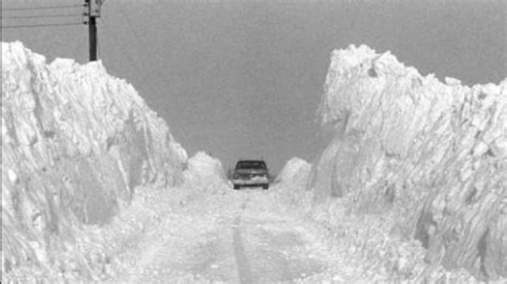 How much snow did NH get in the Blizzard of 1978?