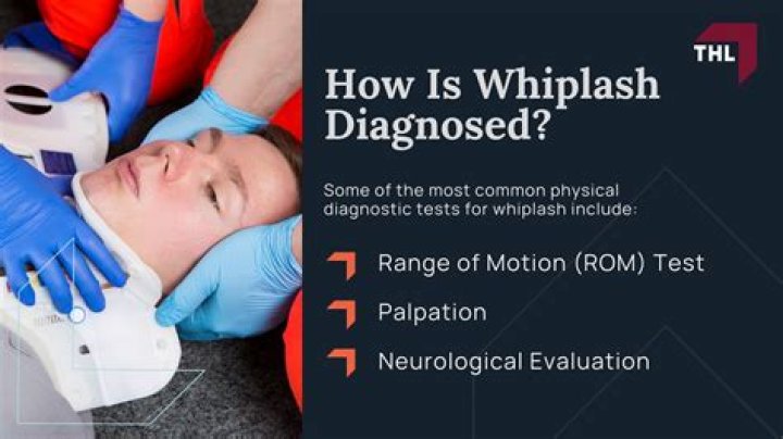 How whiplash is diagnosed?