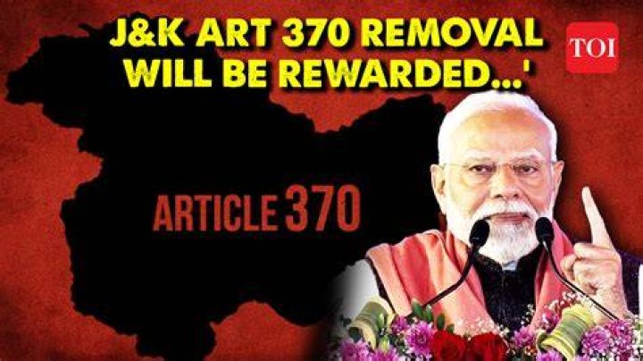Is Article 370 removed from J&K?