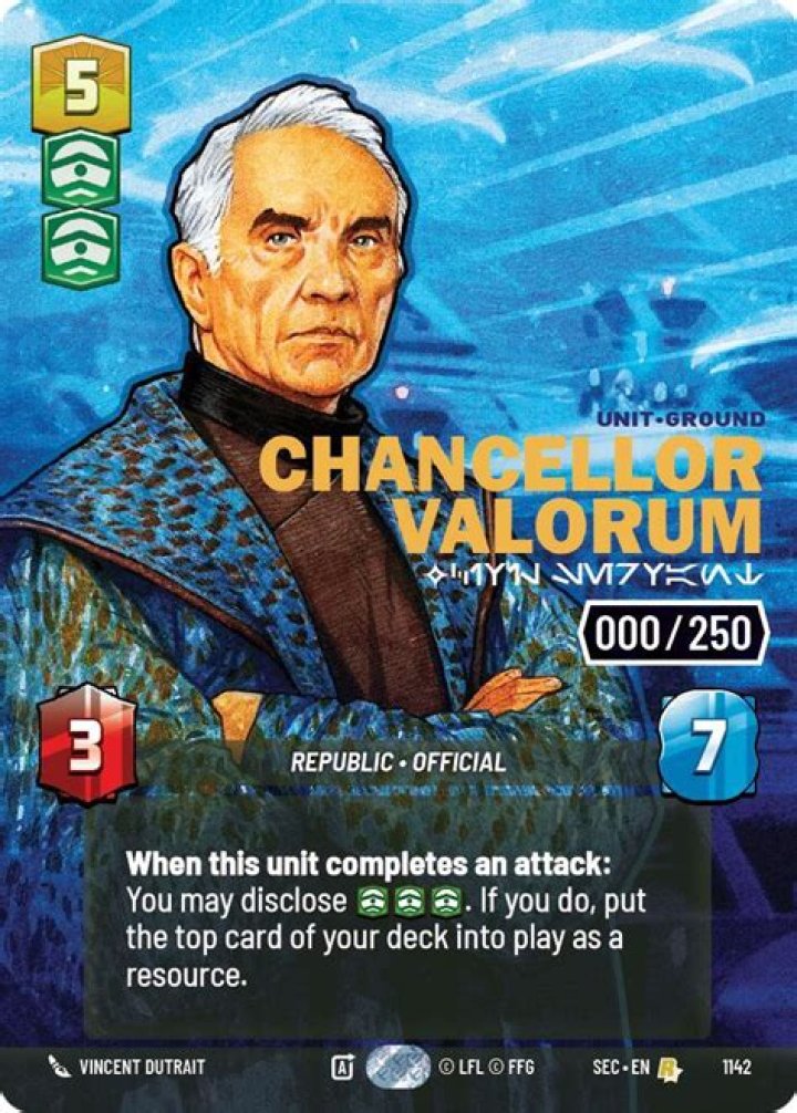 Is Chancellor Valorum a Sith?