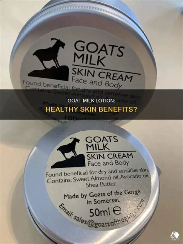 Is goat milk lotion good for your skin?