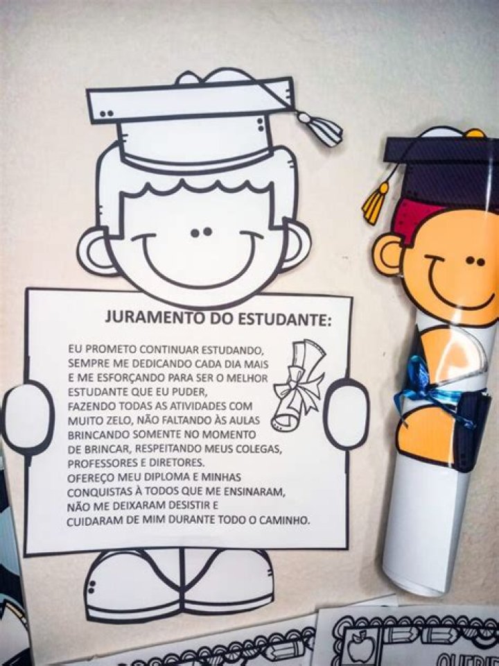 O que fala o orador na formatura?