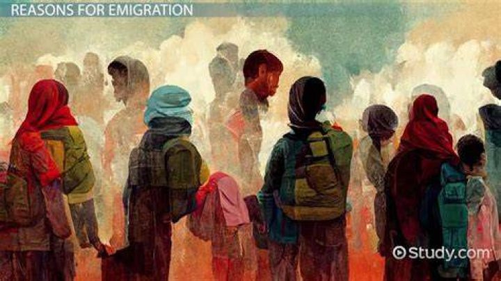 What are examples of immigration and emigration?