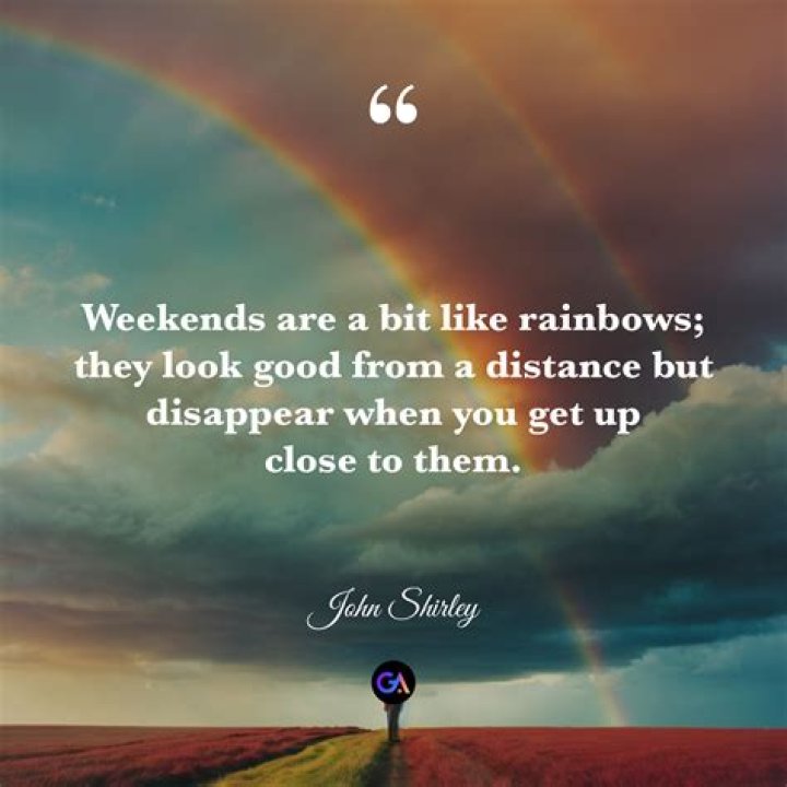 What are some inspiring weekend quotes?