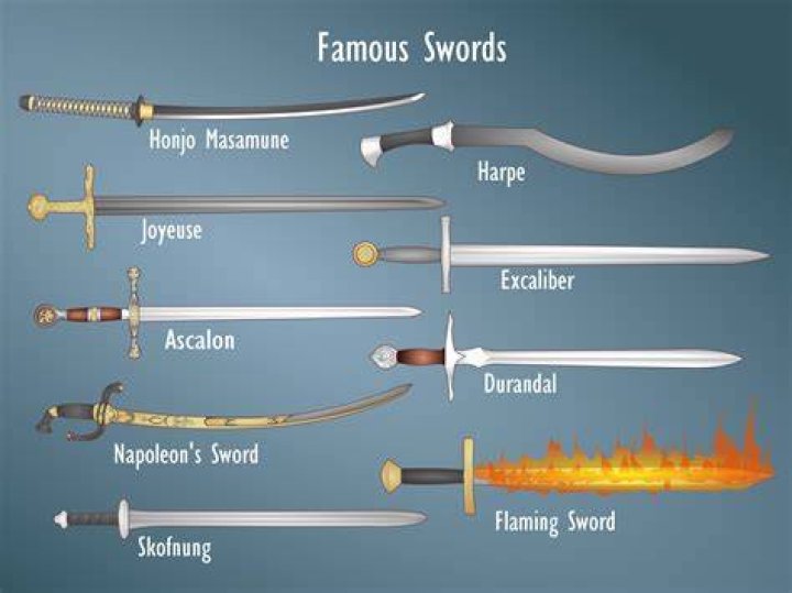What are tiny swords called?