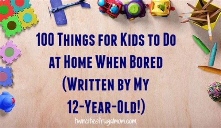 What can a 12 year old do when bored at home in winter?