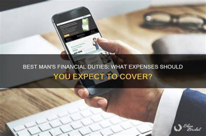 What does a best man pay for?