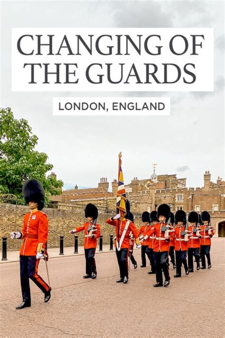 What does the changing of the guard mean?