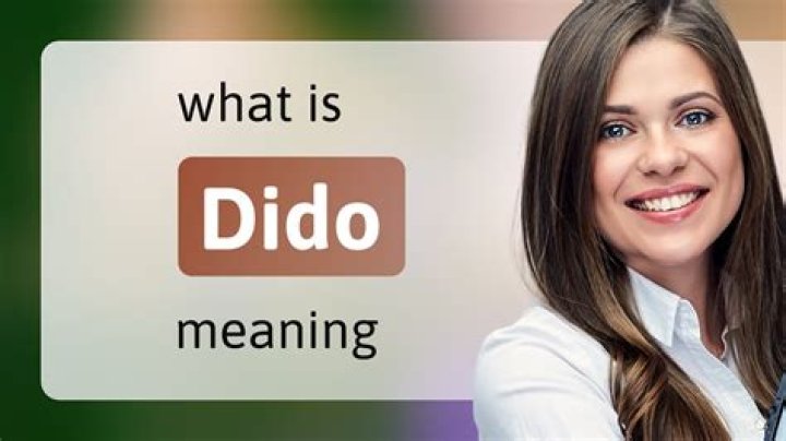 What is Dido known for?