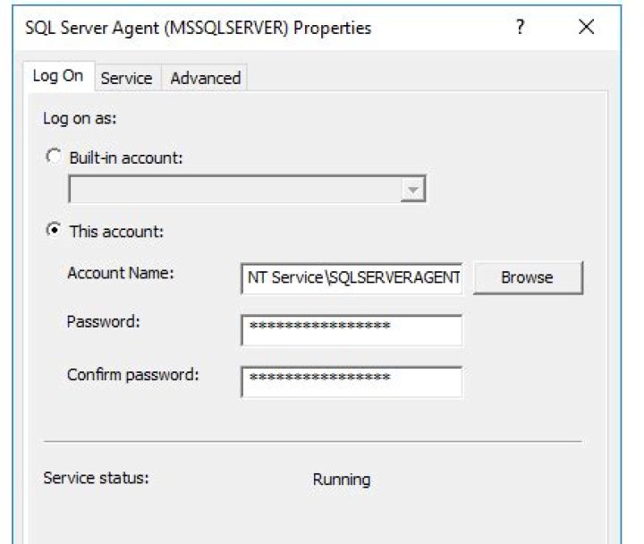 What is NT service Mssqlserver account?