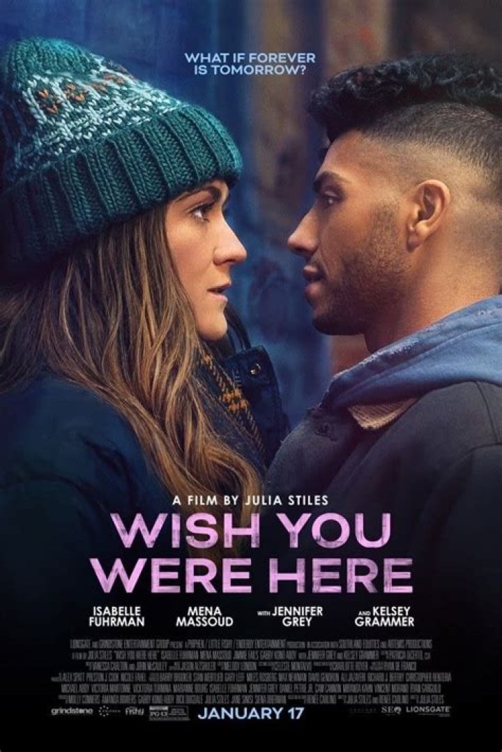 What is the intro to wish you were here?
