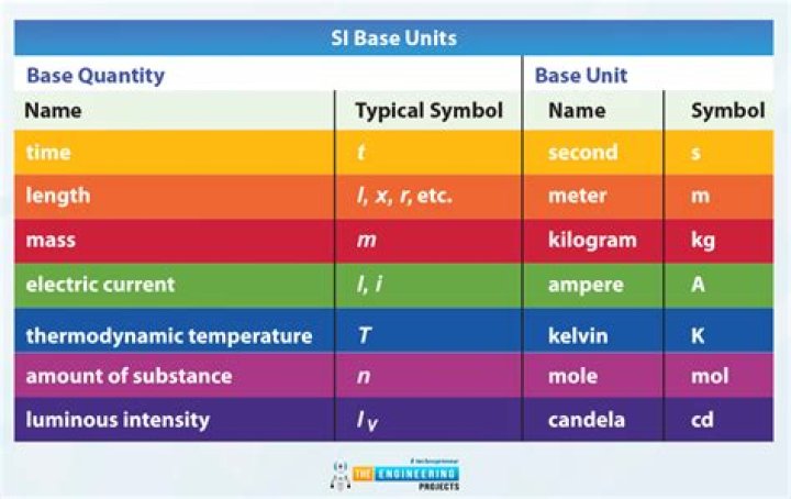 What is the SI base unit for length?