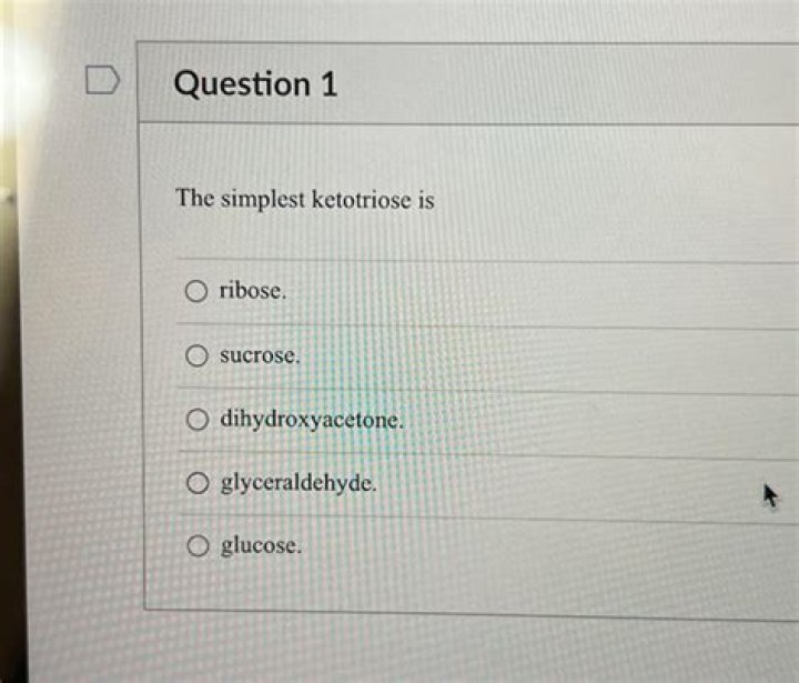 What is the simplest Ketotriose?