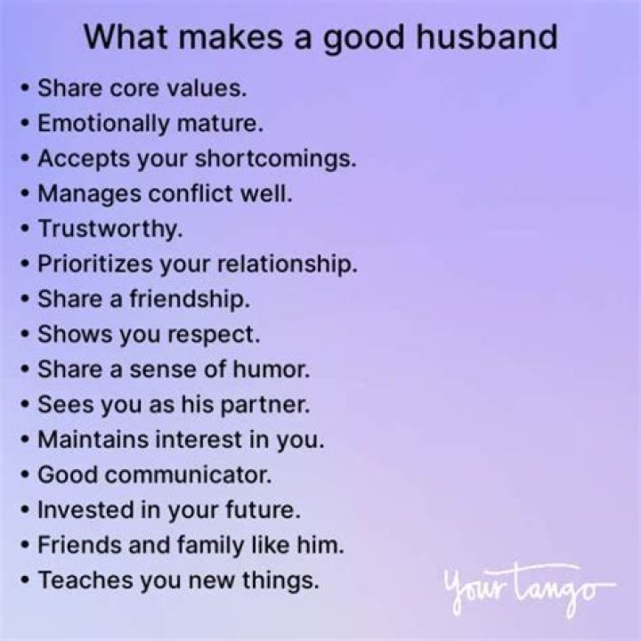 What qualities a girl wants in her husband?