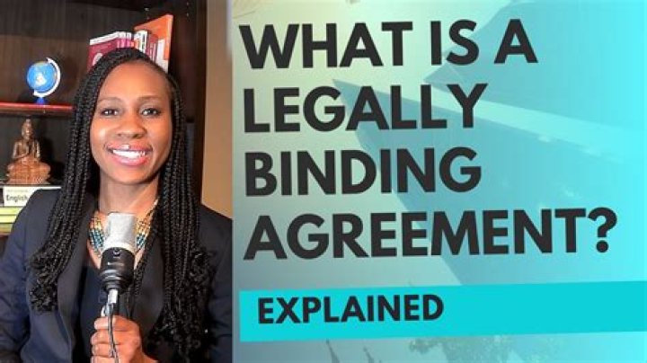 When an MOU is legally binding?