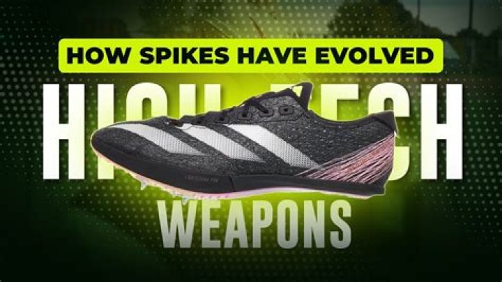When were running spikes invented?