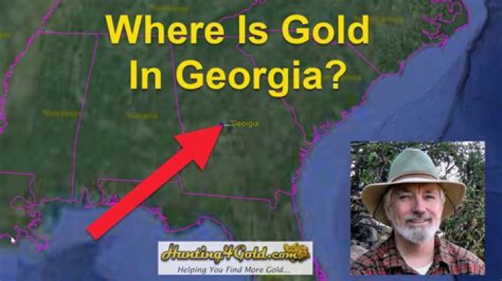 Where can gold be found in Georgia?