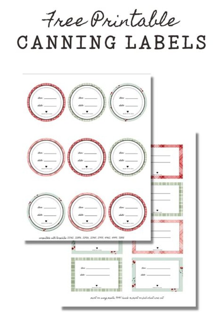 Where can I find free label templates?