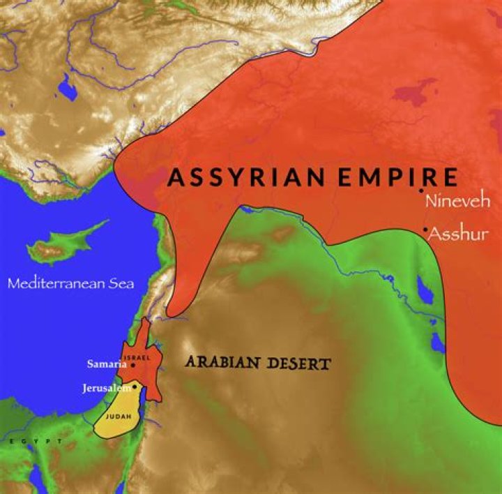 Where did Assyria settle?