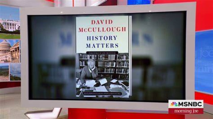 Where did David McCullough give his Speech?